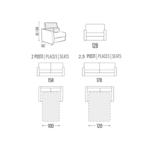 Dicata ElsaTrend sofa